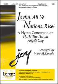 Joyful, All Ye Nations, Rise! SAB choral sheet music cover Thumbnail